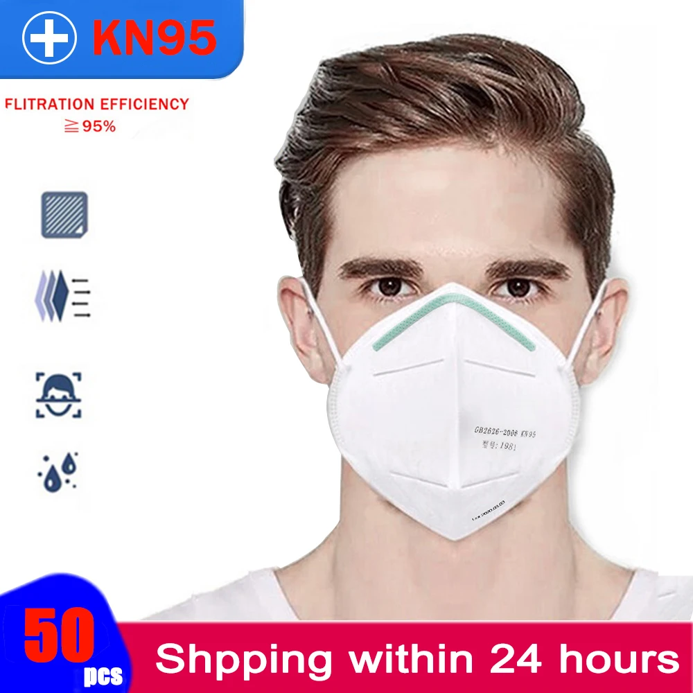 10-100PCS KN Masks Dustproof Anti-fog And Breathable Face Masks 95 Mask 95% Filtration Features as KF n 95 Protective mask 95 94
10-100PCS KN Masks Dustproof Anti-fog And Breathable Face Masks 95 Mask 95% Filtration Features as KF n 95 Protective mask 95 94