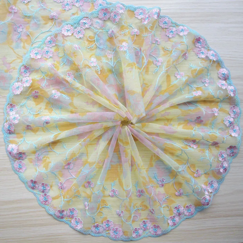 16Yards Light Yellow Mesh Net Lace Trim Pink Flowers Fabric DIY Sewing Accessories Bra Underwear Handmade Clothing Materials
16Yards Light Yellow Mesh Net Lace Trim Pink Flowers Fabric DIY Sewing Accessories Bra Underwear Handmade Clothing Materials
