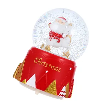 1PC Lovely Rotation Stylish Christmas Crystal Box Xmas Snow Globe Crystal Ball Music Box for Decor Christmas
1PC Lovely Rotation Stylish Christmas Crystal Box Xmas Snow Globe Crystal Ball Music Box for Decor Christmas