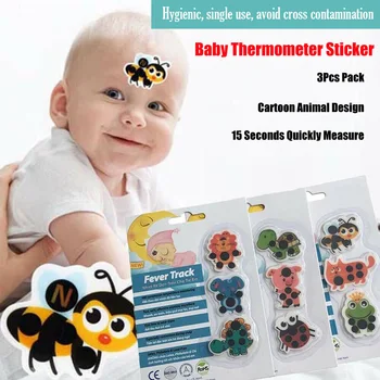 Brand New Kids Baby Body Forehead Fever Thermometer Sticker Cartoon Temperature Indicator Tester
Brand New Kids Baby Body Forehead Fever Thermometer Sticker Cartoon Temperature Indicator Tester
