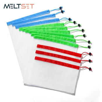 3/5/12pcs Reusable Mesh Produce Bags Washable Vegetable Bags with Drawstring Kitchen Storage Bag for Vegetable Fruit Sundries
3/5/12pcs Reusable Mesh Produce Bags Washable Vegetable Bags with Drawstring Kitchen Storage Bag for Vegetable Fruit Sundries