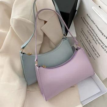 Bags For Women 2020 Popular Simple Female Underarm Bags Daily Sling Handbag Purses Women Elegant Small Shoulder Bag
Bags For Women 2020 Popular Simple Female Underarm Bags Daily Sling Handbag Purses Women Elegant Small Shoulder Bag