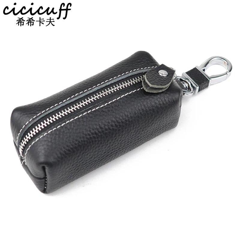 100% Genuine Leather Car Key Protection Case Men Keychain Coin Purse Casual Housekeeper Holders Zipper Key Covers Wallet Unisex
100% Genuine Leather Car Key Protection Case Men Keychain Coin Purse Casual Housekeeper Holders Zipper Key Covers Wallet Unisex