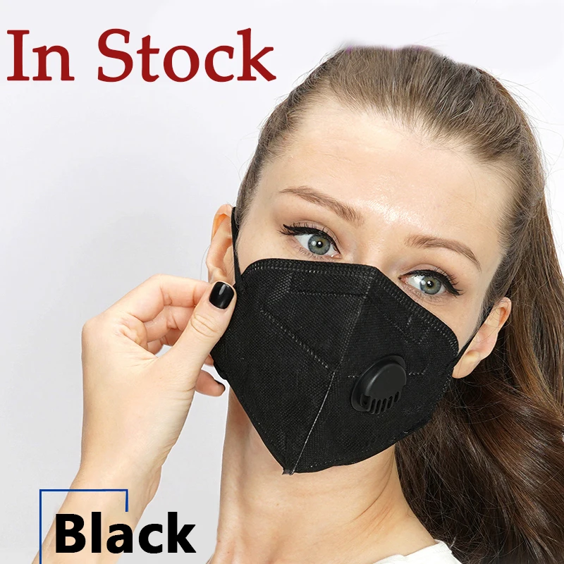50Pcs KF94 Face Mask PM2.5 Filter Anti Dust Masks With Breathing Valve Mouth Cover Bacteria Proof Black KF94 Respirator
50Pcs KF94 Face Mask PM2.5 Filter Anti Dust Masks With Breathing Valve Mouth Cover Bacteria Proof Black KF94 Respirator