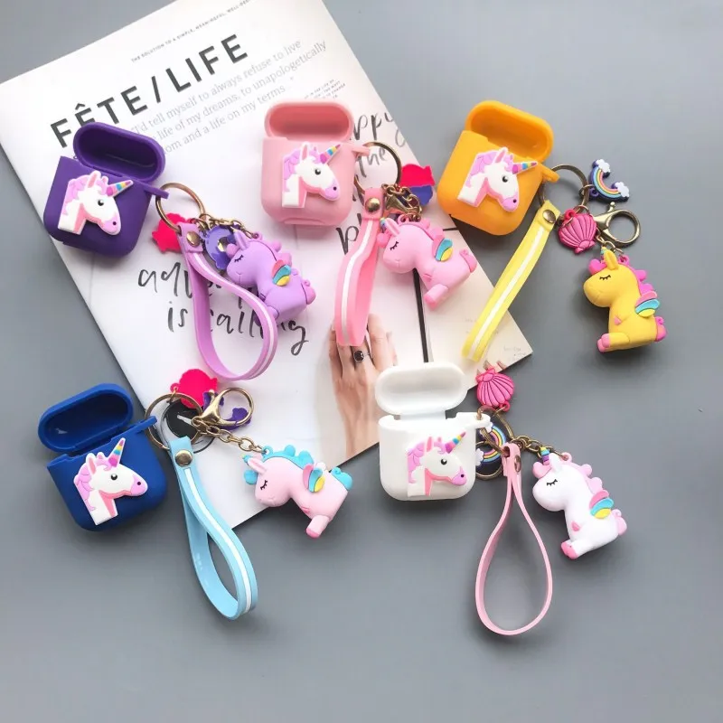 New Cartoon Bluetooth Earphone Case Protective Cover Skin Accessories for Apple Airpods Cases Charging Box with Key Chain Straps
New Cartoon Bluetooth Earphone Case Protective Cover Skin Accessories for Apple Airpods Cases Charging Box with Key Chain Straps