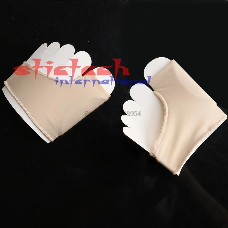 by dhl or ems 200 pair Unisex Big Little Toe Separator Hallux Valgus Varus Straighteners Bunion Corrector Sock Feet Care Tool | Красота и