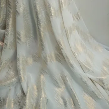 Stage Dancing Bronzing Chiffon Fabric Shiny Golden Stripe Fabric Bronzed Costume Material DIY stage cosplay Dress
Stage Dancing Bronzing Chiffon Fabric Shiny Golden Stripe Fabric Bronzed Costume Material DIY stage cosplay Dress