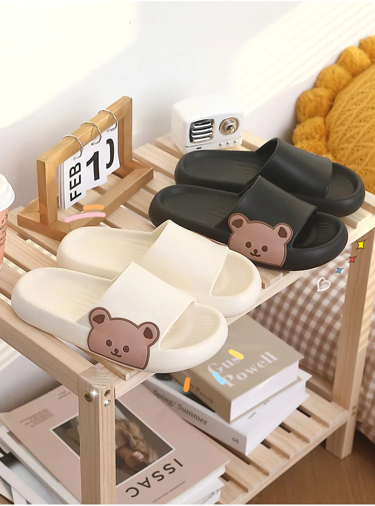 FREE SHIPPING Thick Soft Slippers Cartoon JKP5961