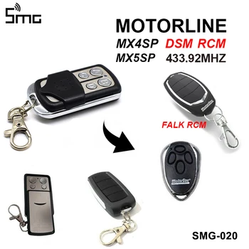 5pcs FOR MOTORLINE 433.92MHz remote control clone MOTORLINE MX4SP MX5SP RCM DSM Gate control MOTORLINE FALK RCM rolling code
5pcs FOR MOTORLINE 433.92MHz remote control clone MOTORLINE MX4SP MX5SP RCM DSM Gate control MOTORLINE FALK RCM rolling code