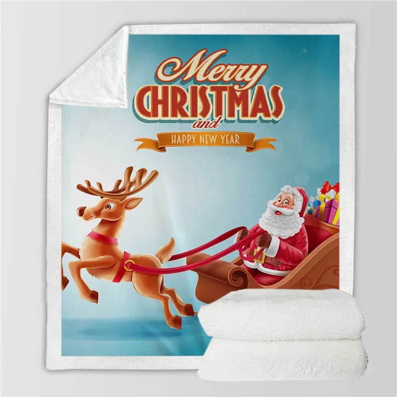 Merry Christmas Blanket Winter Flannel Fleece Blanket Sofa Bed Cover Decoration Soft Warm Snowman Santa Claus Blankets for Beds 
Merry Christmas Blanket Winter Flannel Fleece Blanket Sofa Bed Cover Decoration Soft Warm Snowman Santa Claus Blankets for Beds