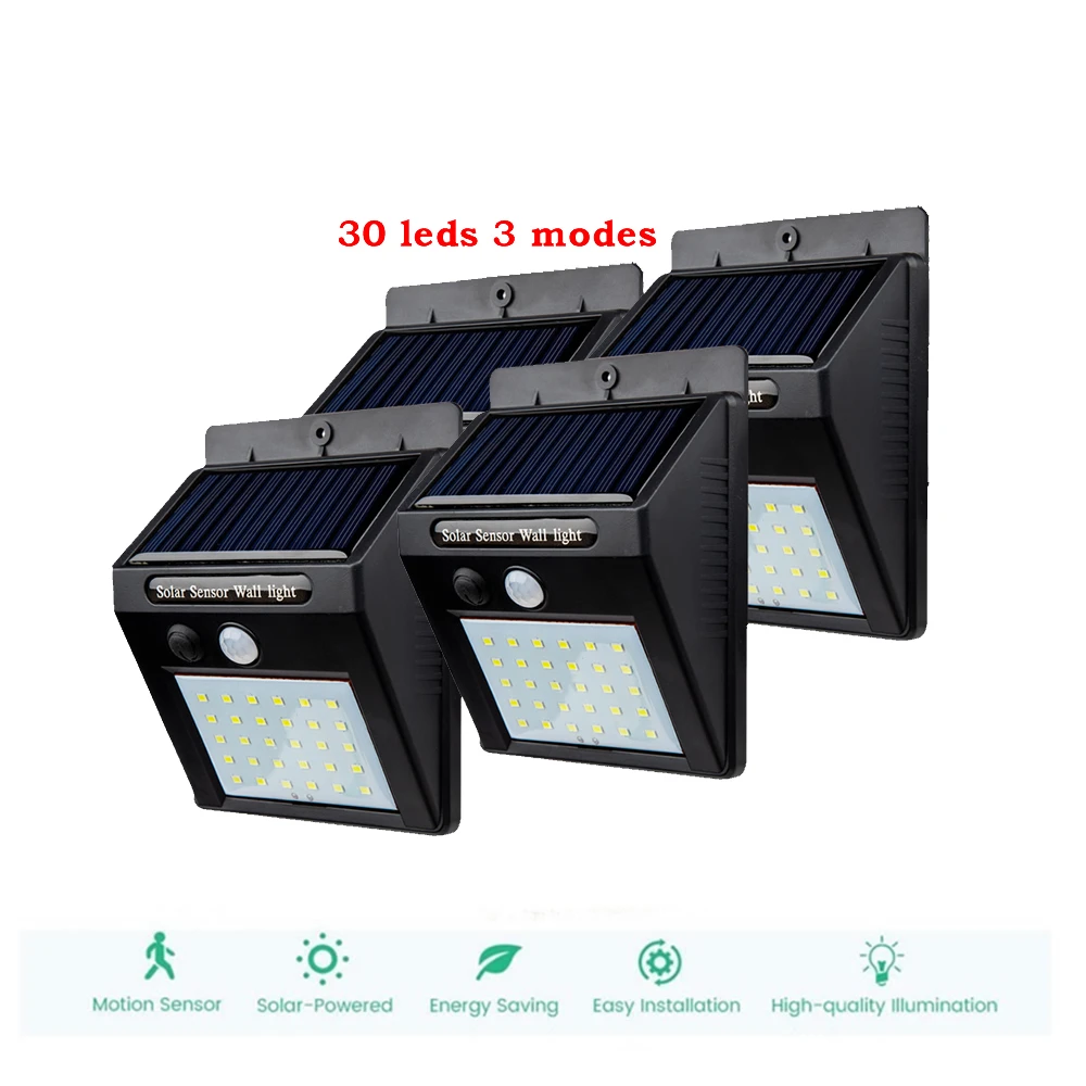 2/4PCS 30 LED Solar Light Super Bright Solar Motion Sensor Light Weatherproof Solar Lights Outdoor Wireless Solar Motion Securit
2/4PCS 30 LED Solar Light Super Bright Solar Motion Sensor Light Weatherproof Solar Lights Outdoor Wireless Solar Motion Securit
