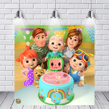 Cocomelon Photography Backdrop 7x5ft Happy Birthday Party Custom Photo Studio Background Backdrop Vinyl Photo Backdrop
Cocomelon Photography Backdrop 7x5ft Happy Birthday Party Custom Photo Studio Background Backdrop Vinyl Photo Backdrop