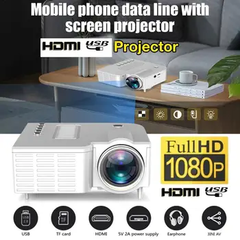Portable Video Projector Home Theater Cinema Office Supplie LCD Light Source Mini Projector Media Player for Smart Phones
Portable Video Projector Home Theater Cinema Office Supplie LCD Light Source Mini Projector Media Player for Smart Phones