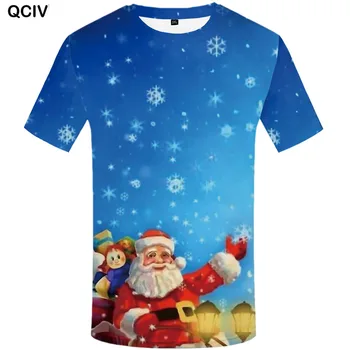 QCIV Santa Claus T-shirt Men Snowflake Shirt Print Christmas Tshirts Casual Party Tshirt Printed Funny Anime Clothes 
QCIV Santa Claus T-shirt Men Snowflake Shirt Print Christmas Tshirts Casual Party Tshirt Printed Funny Anime Clothes