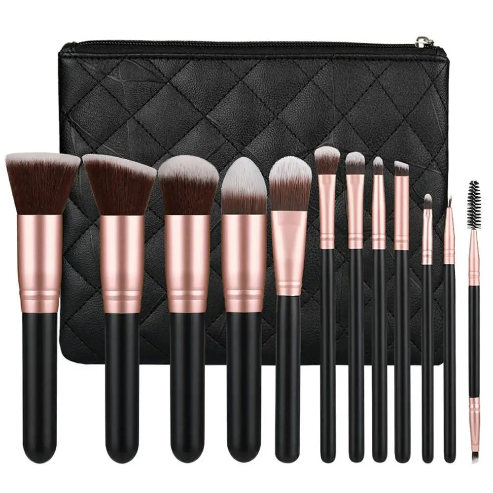 12pcs/set Champagne Makeup Brushes Set for Cosmetic Foundation Powder Blush Eyeshadow Kabuki Blending Make-up Brush Beauty Tool
12pcs/set Champagne Makeup Brushes Set for Cosmetic Foundation Powder Blush Eyeshadow Kabuki Blending Make-up Brush Beauty Tool