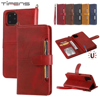 Luxury Leather Card Holder Case For iPhone 11 Pro XS Max XR X 8 7 6 6s Plus 5 5s SE 2020 Car Magnetic Removable Phone Bags Cover
Luxury Leather Card Holder Case For iPhone 11 Pro XS Max XR X 8 7 6 6s Plus 5 5s SE 2020 Car Magnetic Removable Phone Bags Cover