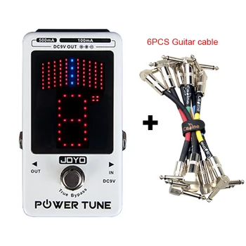 JOYO JF-18R Power Tuner Guitar Effect Pedal DC 9V Output Guitar Accessories With large LED Screen With Guitar Cable Connector
JOYO JF-18R Power Tuner Guitar Effect Pedal DC 9V Output Guitar Accessories With large LED Screen With Guitar Cable Connector