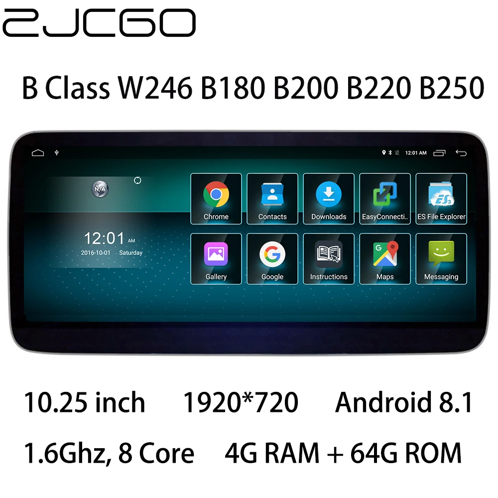 Car Multimedia Player Stereo GPS DVD Radio Navigation NAVI Android Screen for Mercedes Benz MB B Class W246 B180 B200 B220 B250
Car Multimedia Player Stereo GPS DVD Radio Navigation NAVI Android Screen for Mercedes Benz MB B Class W246 B180 B200 B220 B250