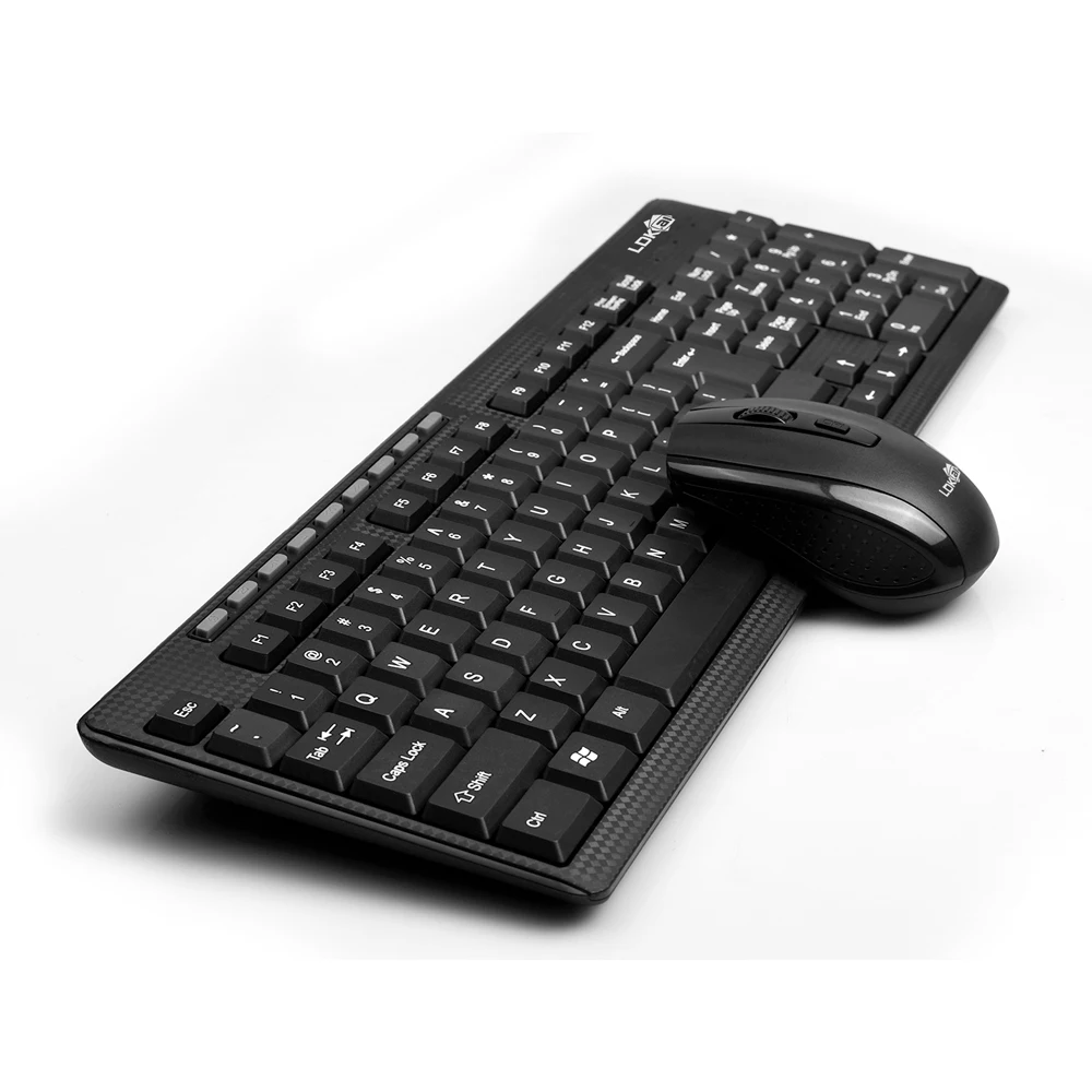 2.4G Optical Wireless Keyboard Wireless Mouse Mice USB Receiver Combo Kit for PC Laptop Macbook Portable Ultra Thin Office Suit
2.4G Optical Wireless Keyboard Wireless Mouse Mice USB Receiver Combo Kit for PC Laptop Macbook Portable Ultra Thin Office Suit