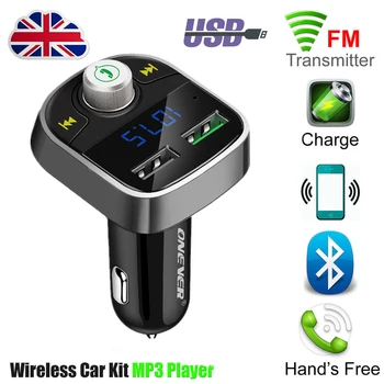 Car Handsfree Wireless Bluetooth Kit FM Transmitter Universal LCD Car MP3 Player USB Charger FM Modulator Car Accessories
Car Handsfree Wireless Bluetooth Kit FM Transmitter Universal LCD Car MP3 Player USB Charger FM Modulator Car Accessories
