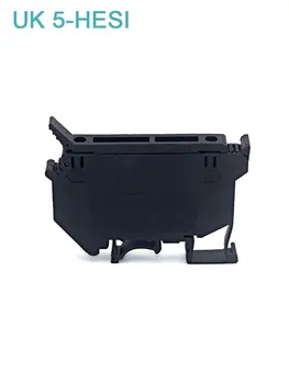10Pcs Din Rail Wire Cable Terminal Blocks UK-5-HESI Black Connector Screw Fuse Terminal Block Connector Screw Holder Conductor
10Pcs Din Rail Wire Cable Terminal Blocks UK-5-HESI Black Connector Screw Fuse Terminal Block Connector Screw Holder Conductor
