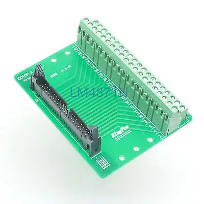 DHL/EMS 5 LOTS IDC40 male plug 40pin port header Terminal Breakout PCB Board block 2 row screw -d2
DHL/EMS 5 LOTS IDC40 male plug 40pin port header Terminal Breakout PCB Board block 2 row screw -d2