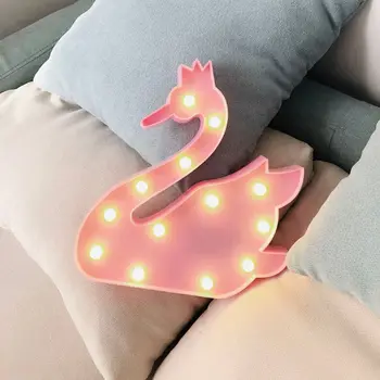 Decorative Light Swan Shape Night Lamp Wedding Proposing Party for Home Decor NEW
Decorative Light Swan Shape Night Lamp Wedding Proposing Party for Home Decor NEW