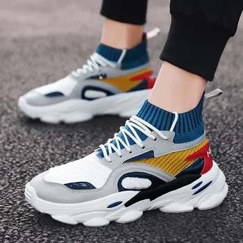 Mens Fashion Socks Shoes Man Sneakers Male Flying Shoes Casual Walking Shoe Footwear Autumn 2019 Black White Yellow Shoe F7-89
Mens Fashion Socks Shoes Man Sneakers Male Flying Shoes Casual Walking Shoe Footwear Autumn 2019 Black White Yellow Shoe F7-89