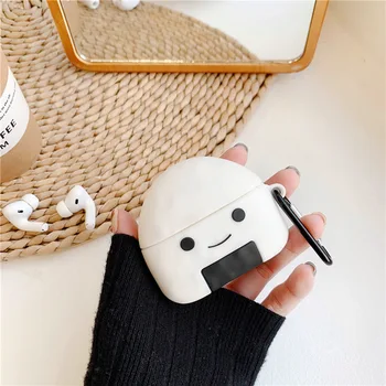 For Airpods Pro Case Rice Food Cute Cartoon Case For AirPods Pro Box Soft Silicone Wireless Bluetooth Earphone Cover
For Airpods Pro Case Rice Food Cute Cartoon Case For AirPods Pro Box Soft Silicone Wireless Bluetooth Earphone Cover