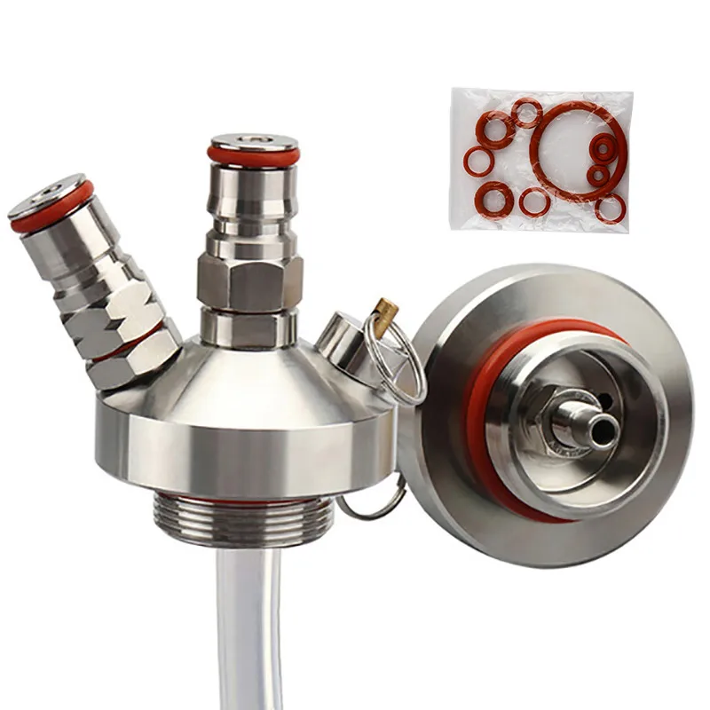 Stainless Steel 3.6L/5L/10L Mini Keg Tap Dispenser With 12'' Beer Hose For Mini Craft Beer Keg Growler Homebrew Spear New
Stainless Steel 3.6L/5L/10L Mini Keg Tap Dispenser With 12'' Beer Hose For Mini Craft Beer Keg Growler Homebrew Spear New