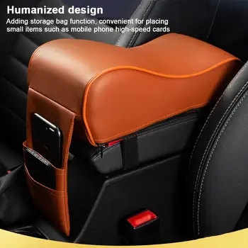 Armrest Leather Car Heightened Pad Central Armrest Soft Comfortable Leather Memory Cotton Driving Arm Cushion Interior Brown
Armrest Leather Car Heightened Pad Central Armrest Soft Comfortable Leather Memory Cotton Driving Arm Cushion Interior Brown