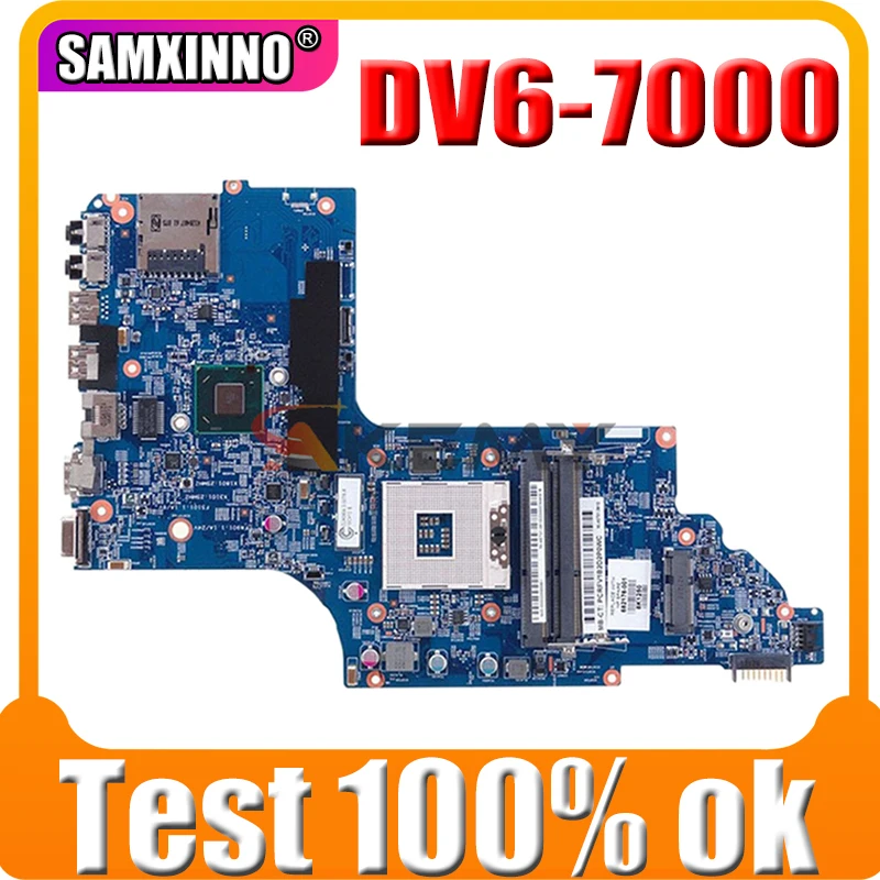 Высокое качество для HP DV6 DV6-7000 DV6-7300 серии Материнская плата ноутбука 682177-501 682177-001