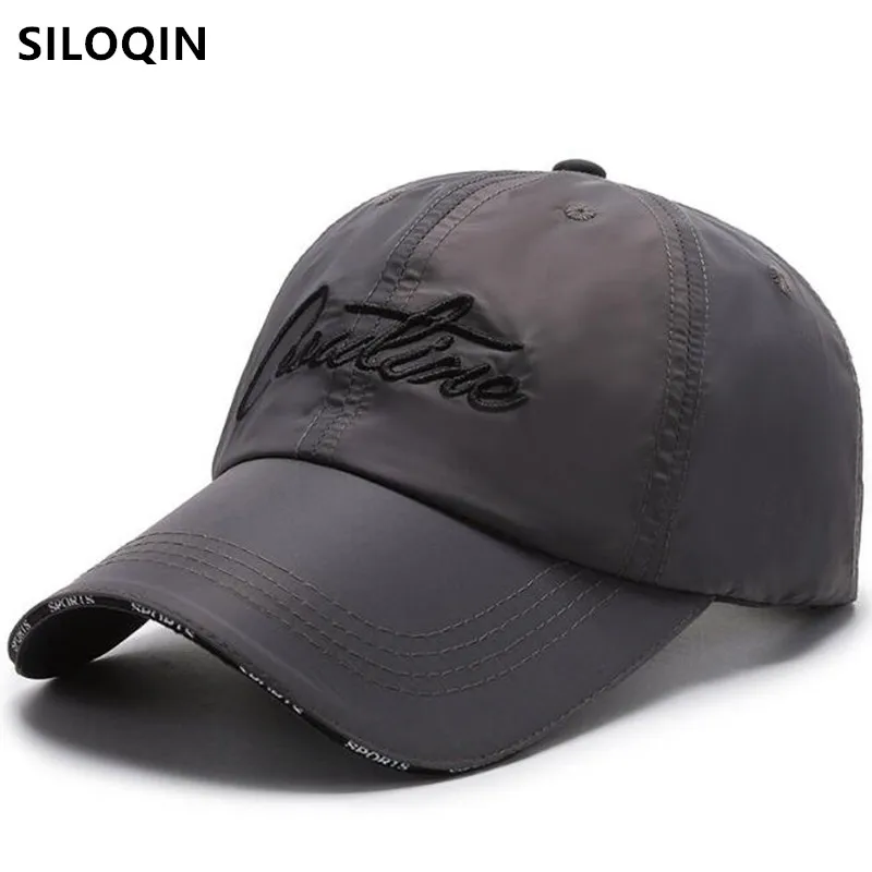 SILOQIN 2021 NEW Summer Breathable Baseball Caps Men Women Adjustable Size Letter Embroidery Sunscreen Sports Cap Snapback Cap
SILOQIN 2021 NEW Summer Breathable Baseball Caps Men Women Adjustable Size Letter Embroidery Sunscreen Sports Cap Snapback Cap