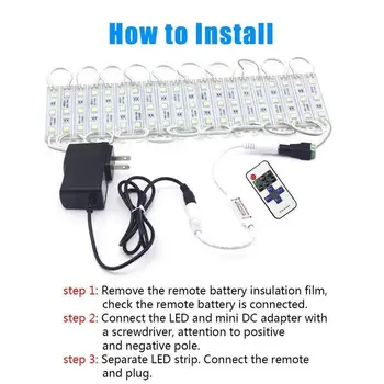 10FT SMD 3 LED 5050 Module Light Store Front Window Sign Lamp+2A Power +Remote jk976
10FT SMD 3 LED 5050 Module Light Store Front Window Sign Lamp+2A Power +Remote jk976