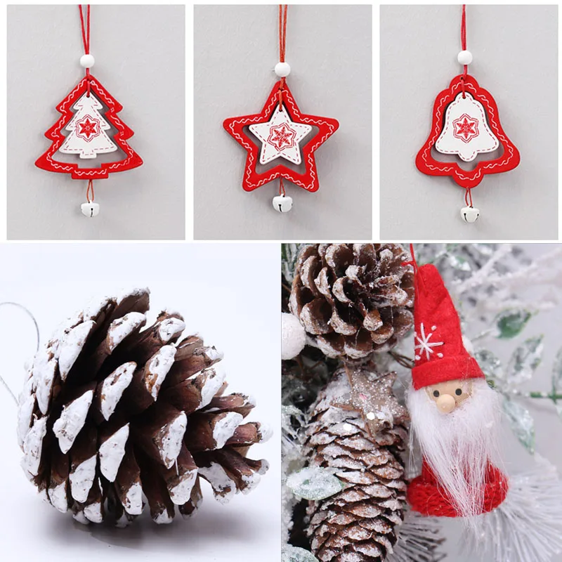 Christmas Tree Ornament Wooden Hanging Pendants Gifts Santa Claus Snowman Tree Toy Doll Hang Decorations for Home
Christmas Tree Ornament Wooden Hanging Pendants Gifts Santa Claus Snowman Tree Toy Doll Hang Decorations for Home