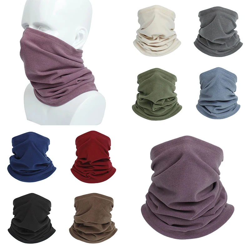 Autumn Winter Scarf Neck Warmer Bandana Half Face Mask Cover Solid Color Tube Multi-Functional Men Women Outdoor Neck Gaiter
Autumn Winter Scarf Neck Warmer Bandana Half Face Mask Cover Solid Color Tube Multi-Functional Men Women Outdoor Neck Gaiter