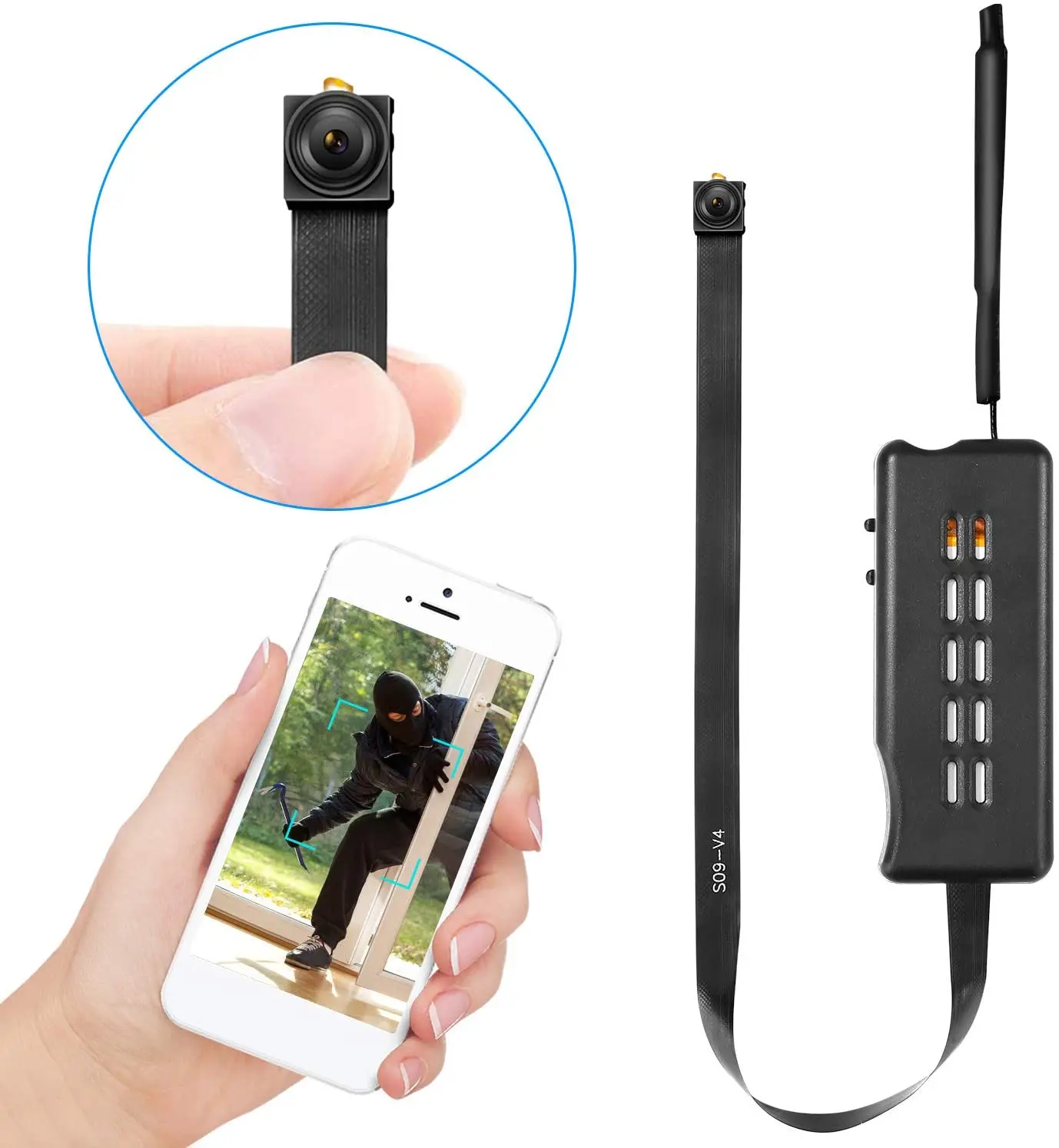 Mini Wireless Camera DIY Module Nanny Cam 1080P WiFi IP Cam for Motion Detection Alarm & Record Support hidden Phone APP
Mini Wireless Camera DIY Module Nanny Cam 1080P WiFi IP Cam for Motion Detection Alarm & Record Support hidden Phone APP