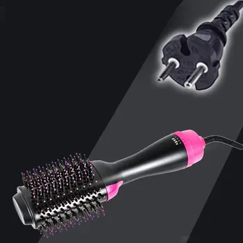 Electric Heating Comb Hair Straightener Curler Professional Salon One Step Dry/Wet Two Using Hair Dryer Brush
Electric Heating Comb Hair Straightener Curler Professional Salon One Step Dry/Wet Two Using Hair Dryer Brush