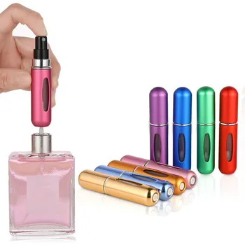 New Portable Mini Refillable Perfume Bottle With Spray Scent Pump Empty Cosmetic Containers Spray Atomizer Bottle For Travel 5Ml
New Portable Mini Refillable Perfume Bottle With Spray Scent Pump Empty Cosmetic Containers Spray Atomizer Bottle For Travel 5Ml