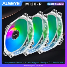 ALSEYE Max Series 120mm Cooling Fan 3pcs Set Adjustable RGB Lighting 4pin PWM + 3pin RGB Support Aura/RGB FUSION
ALSEYE Max Series 120mm Cooling Fan 3pcs Set Adjustable RGB Lighting 4pin PWM + 3pin RGB Support Aura/RGB FUSION