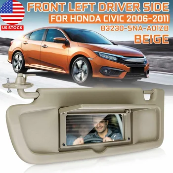 Car LHD Sunvisor Sunshade 1 Pcs Sun Shield Antidazzle Visor With Lamp Styling For Honda for Civic for Coupe Sedan 2006 2007-2011
Car LHD Sunvisor Sunshade 1 Pcs Sun Shield Antidazzle Visor With Lamp Styling For Honda for Civic for Coupe Sedan 2006 2007-2011