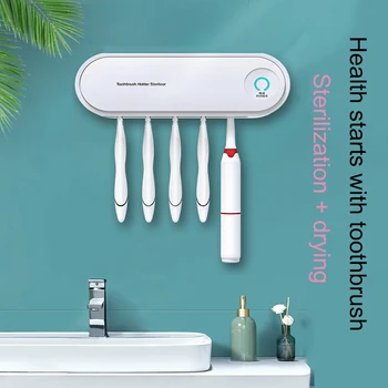 Antibacteria 2 in 1 UV Light Ultraviolet Toothbrush Automatic Toothpaste Dispenser Sterilizer Toothbrush Holder Cleaner
Antibacteria 2 in 1 UV Light Ultraviolet Toothbrush Automatic Toothpaste Dispenser Sterilizer Toothbrush Holder Cleaner