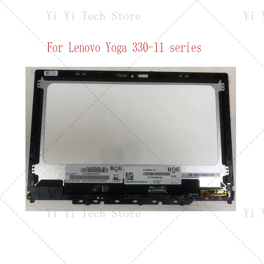 Original NEW 11.6 inch For Lenovo YOGA 330-11 Yoga 330-11IGM Flex 6-11IGM LCD Screen panel Digitizer Assembly Frame
Original NEW 11.6 inch For Lenovo YOGA 330-11 Yoga 330-11IGM Flex 6-11IGM LCD Screen panel Digitizer Assembly Frame