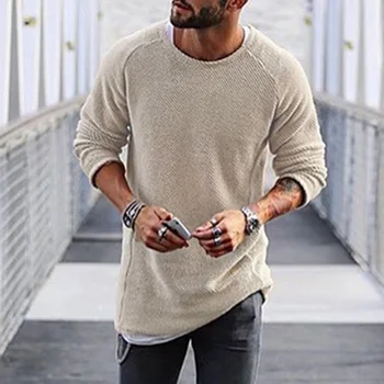 Men's Sweater Casual Round Neck Plain 2020 Spring Knitted Tops Slim Fit Knittwear Pullover Home Jumper Fashion Sweater Tops
Men's Sweater Casual Round Neck Plain 2020 Spring Knitted Tops Slim Fit Knittwear Pullover Home Jumper Fashion Sweater Tops