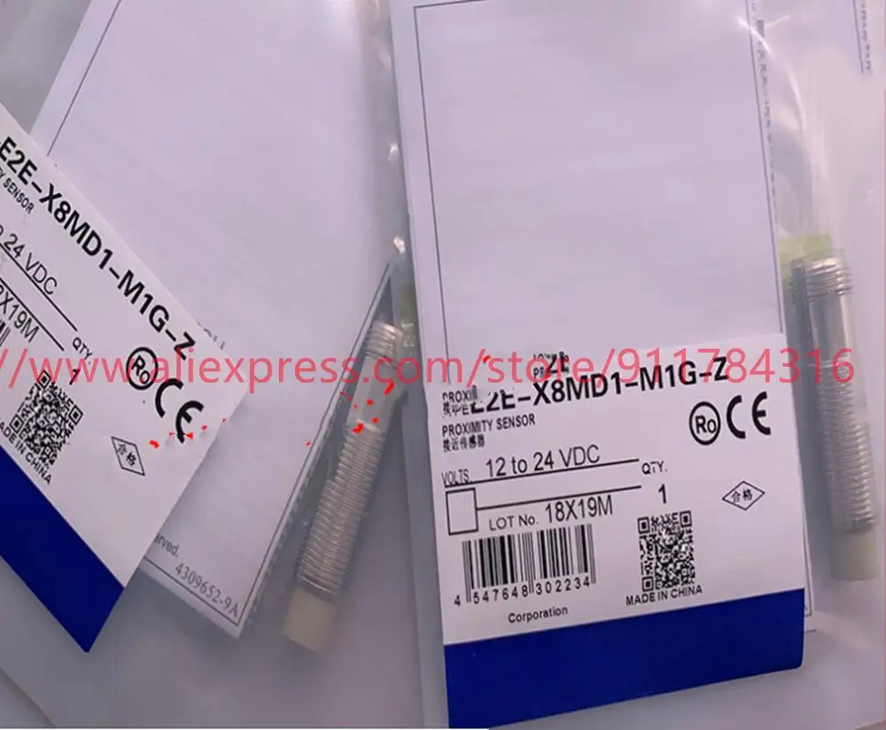 

3pcs New High Quality Proximity Switch E2E-X8MD1-M1G-Z E2E-X8MD2-M1G-Z E2E-X8MD1-M1G E2E-X8MD2-M1G