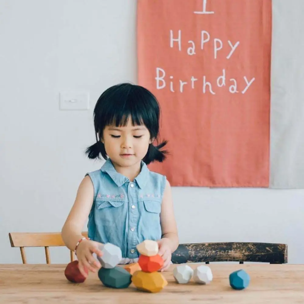 Kids Educational Toy Wooden Toys Colored Stone Building Block Creative Nordic Style Stacking Game Rainbow Wooden Toy Gift Decor
Kids Educational Toy Wooden Toys Colored Stone Building Block Creative Nordic Style Stacking Game Rainbow Wooden Toy Gift Decor