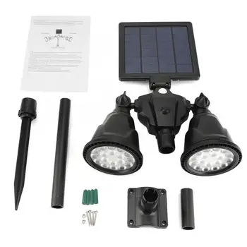 Street Motion Sensor Solar Powered Spotlight 36 SMD LED Dual Head 360 Degree Rotatable Solar Light solar lamp outdoor
Street Motion Sensor Solar Powered Spotlight 36 SMD LED Dual Head 360 Degree Rotatable Solar Light solar lamp outdoor