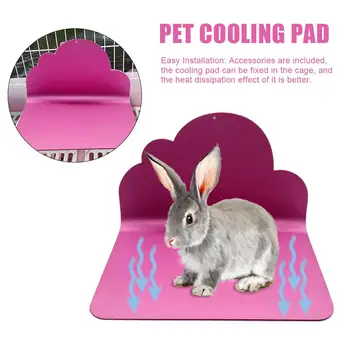 Pet Cooling Pad L-Shaped Hamster Cooling Pad Rabbit Cooling Mat for Puppy Kitten Other Small Pets
Pet Cooling Pad L-Shaped Hamster Cooling Pad Rabbit Cooling Mat for Puppy Kitten Other Small Pets