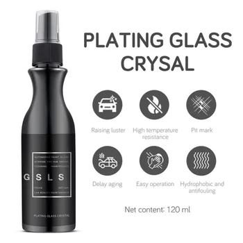 120ml car Windscreen Coating Liquid Glass Nano Tech Car Coating Kit Crystal Hydrophobic Rain Water Repel Car Window Cleaning
120ml car Windscreen Coating Liquid Glass Nano Tech Car Coating Kit Crystal Hydrophobic Rain Water Repel Car Window Cleaning