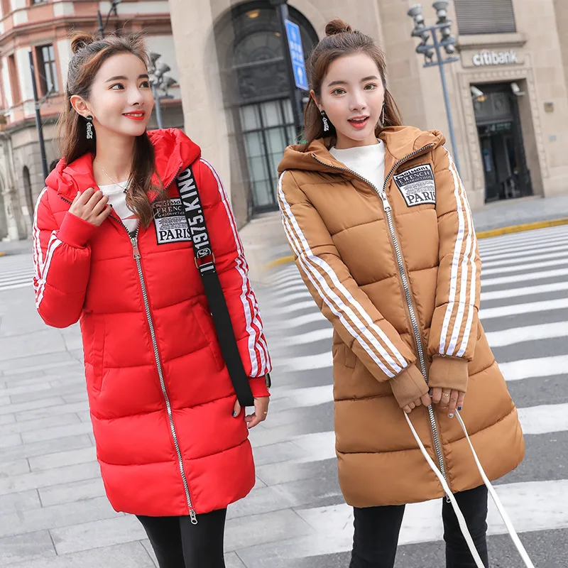 2019 New Style Fashion Cotton-padded Clothes Winter Thick Cotton-padded Jacket Coat Women's Mid-length Fashion Slim Fit down Jac
2019 New Style Fashion Cotton-padded Clothes Winter Thick Cotton-padded Jacket Coat Women's Mid-length Fashion Slim Fit down Jac